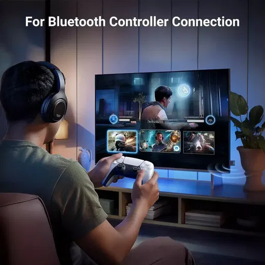 UGREEN USB-A Adapter Bluetooth 5.3 Receiver Zwart afbeelding 8