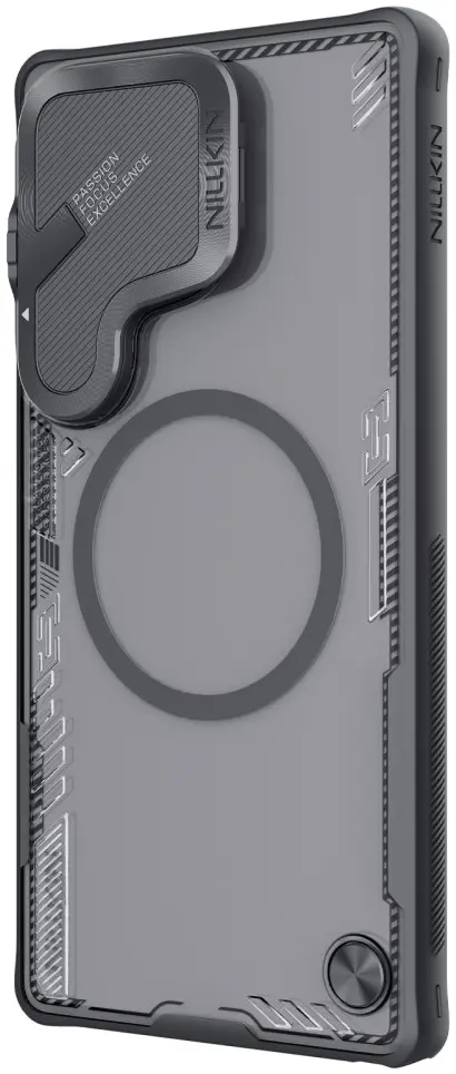 Nillkin IceBlade Prop Samsung Galaxy S25 Ultra Hoesje MagSafe / Qi2 Zwart afbeelding 4