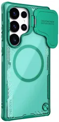 Nillkin IceBlade Prop Samsung Galaxy S25 Ultra Hoesje MagSafe / Qi2 Groen afbeelding