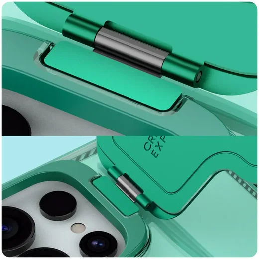 Nillkin IceBlade Prop Samsung Galaxy S25 Ultra Hoesje MagSafe / Qi2 Groen afbeelding 12