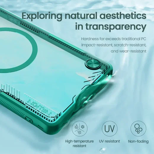 Nillkin IceBlade Prop Samsung Galaxy S25 Ultra Hoesje MagSafe / Qi2 Groen afbeelding 8