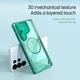 Nillkin IceBlade Prop Samsung Galaxy S25 Ultra Hoesje MagSafe / Qi2 Groen afbeelding 9