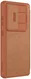 Nillkin Qin Pro Samsung Galaxy S25 Hoesje Book Case met Camera Slider Bruin afbeelding 11