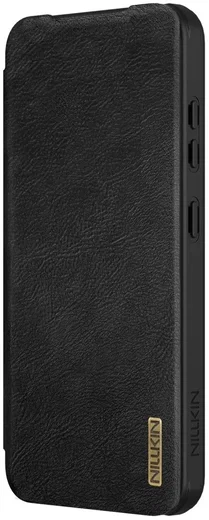 Nillkin Qin Pro Samsung Galaxy S25 Plus Hoesje Book Case met Camera Slider Zwart afbeelding 8