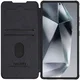Nillkin Qin Pro Samsung Galaxy S25 Ultra Hoesje Book Case Camera Slider Zwart