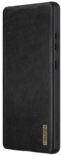 Nillkin Qin Pro Samsung Galaxy S25 Ultra Hoesje Book Case Camera Slider Zwart afbeelding 8