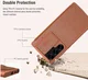 Nillkin Qin Pro Samsung Galaxy S25 Ultra Hoesje Book Case Camera Slider Bruin afbeelding 8