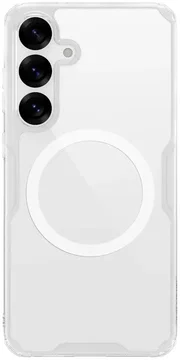 Nillkin Nature Pro Samsung Galaxy S25 Hoesje MagSafe / Qi2 Back Cover Wit