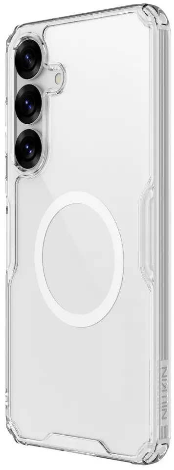 Nillkin Nature Pro Samsung Galaxy S25 Hoesje MagSafe / Qi2 Back Cover Wit afbeelding 12