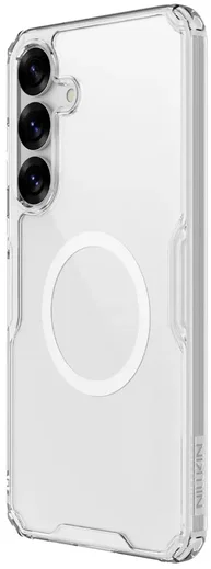 Nillkin Nature Pro Samsung Galaxy S25 Hoesje MagSafe / Qi2 Back Cover Wit afbeelding 12