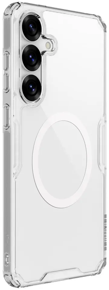 Nillkin Nature Pro Samsung Galaxy S25 Hoesje MagSafe / Qi2 Back Cover Wit afbeelding 2