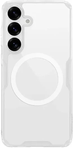Nillkin Nature Pro Samsung Galaxy S25 Plus Hoesje MagSafe / Qi2 Back Cover Wit afbeelding 1