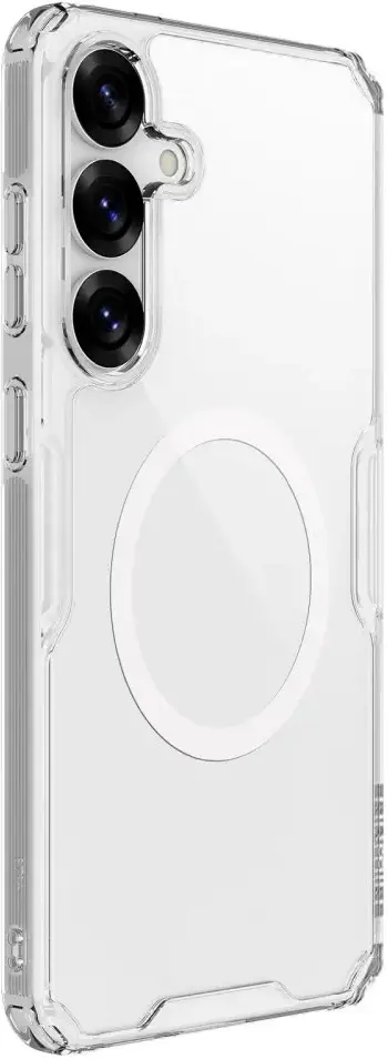 Nillkin Nature Pro Samsung Galaxy S25 Plus Hoesje MagSafe / Qi2 Back Cover Wit afbeelding 2