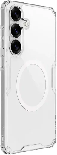 Nillkin Nature Pro Samsung Galaxy S25 Plus Hoesje MagSafe / Qi2 Back Cover Wit afbeelding 2