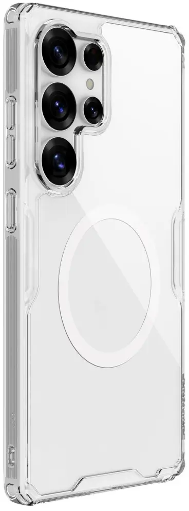 Nillkin Nature Pro Samsung Galaxy S25 Ultra Hoesje MagSafe / Qi2 Back Cover Wit afbeelding 2