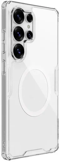 Nillkin Nature Pro Samsung Galaxy S25 Ultra Hoesje MagSafe / Qi2 Back Cover Wit afbeelding 2