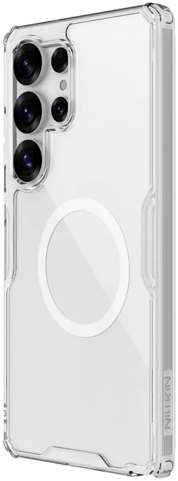 Nillkin Nature Pro Samsung Galaxy S25 Ultra Hoesje MagSafe / Qi2 Back Cover Wit afbeelding 8