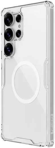 Nillkin Nature Pro Samsung Galaxy S25 Ultra Hoesje MagSafe / Qi2 Back Cover Wit afbeelding 8