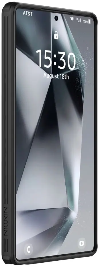 Nillkin CamShield Prop Samsung Galaxy S25 Ultra Hoesje MagSafe / Qi2 Zwart afbeelding 11