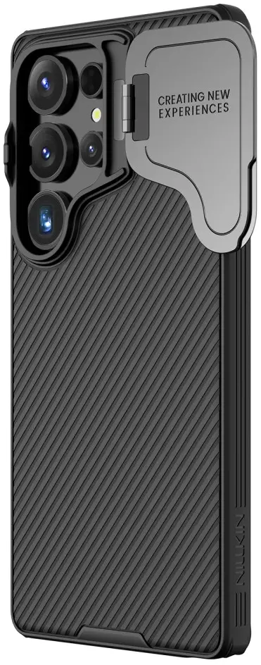 Nillkin CamShield Prop Samsung Galaxy S25 Ultra Hoesje MagSafe / Qi2 Zwart afbeelding 3