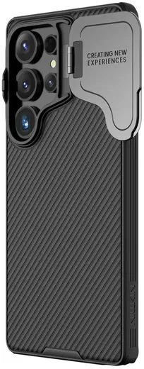 Nillkin CamShield Prop Samsung Galaxy S25 Ultra Hoesje MagSafe / Qi2 Zwart afbeelding 3