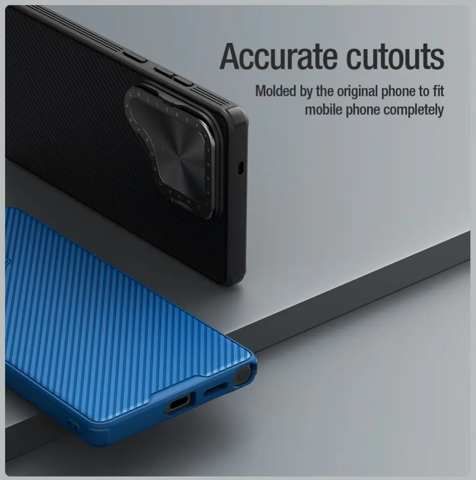 Nillkin CamShield Prop Samsung Galaxy S25 Ultra Hoesje MagSafe / Qi2 Blauw afbeelding 10