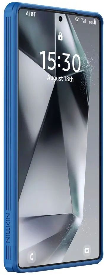 Nillkin CamShield Prop Samsung Galaxy S25 Ultra Hoesje MagSafe / Qi2 Blauw afbeelding 13