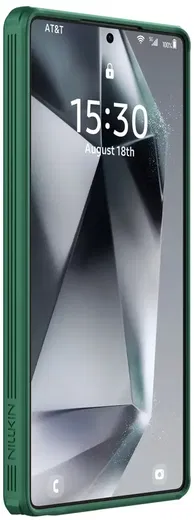 Nillkin CamShield Prop Samsung Galaxy S25 Ultra Hoesje MagSafe / Qi2 Groen afbeelding 13