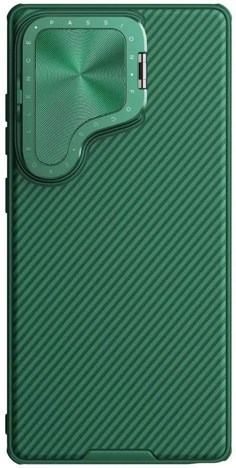 Nillkin CamShield Prop Samsung Galaxy S25 Ultra Hoesje MagSafe / Qi2 Groen afbeelding 2