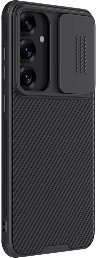 Nillkin CamShield Samsung Galaxy S25 Hoesje met Camera Slider Back Cover Zwart afbeelding 1