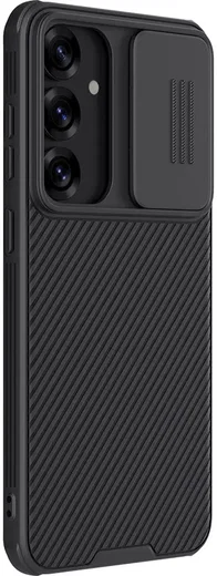 Nillkin CamShield Samsung Galaxy S25 Hoesje met Camera Slider Back Cover Zwart afbeelding 1