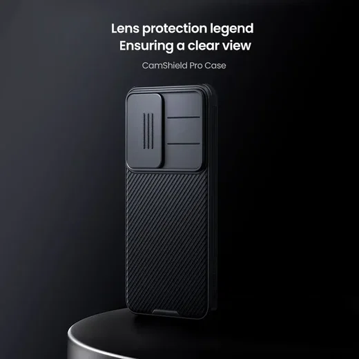 Nillkin CamShield Samsung Galaxy S25 Hoesje met Camera Slider Back Cover Zwart afbeelding 10
