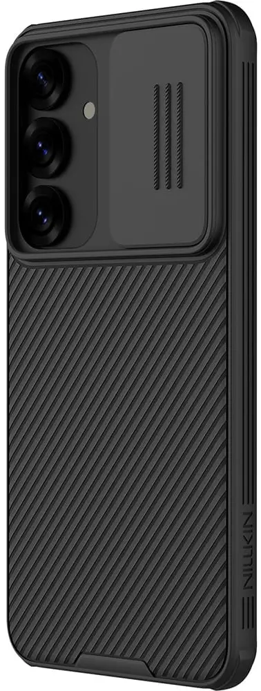 Nillkin CamShield Samsung Galaxy S25 Hoesje met Camera Slider Back Cover Zwart afbeelding 14