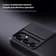Nillkin CamShield Samsung Galaxy S25 Hoesje met Camera Slider Back Cover Zwart afbeelding 4