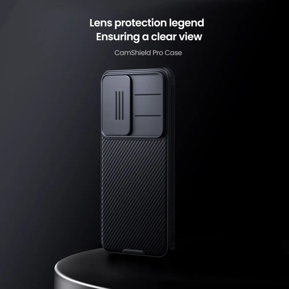 Nillkin CamShield Samsung Galaxy S25 Plus Hoesje Camera Slider Back Cover Zwart afbeelding 4