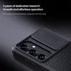 Nillkin CamShield Samsung Galaxy S25 Plus Hoesje Camera Slider Back Cover Zwart afbeelding 6