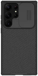 Nillkin CamShield Samsung Galaxy S25 Ultra Hoesje Camera Slider Back Cover Zwart afbeelding