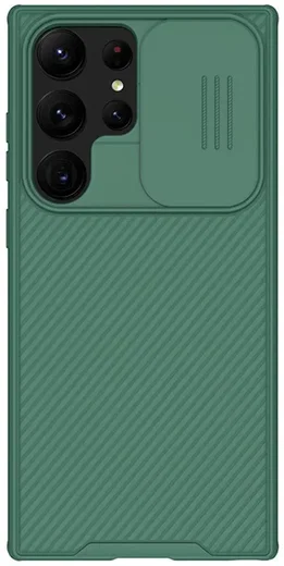 Nillkin CamShield Samsung Galaxy S25 Ultra Hoesje Camera Slider Back Cover Groen afbeelding 1