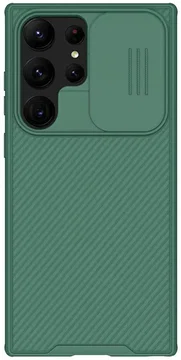 Nillkin CamShield Samsung Galaxy S25 Ultra Hoesje Camera Slider Back Cover Groen