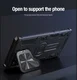 Nillkin CamShield Armor Prop Samsung Galaxy S25 Ultra Hoesje MagSafe / Qi2 Blauw afbeelding 7