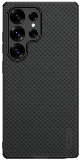Nillkin Super Frosted Shield Samsung Galaxy S25 Ultra Hoesje Back Cover Zwart afbeelding 1