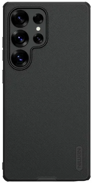 Nillkin Super Frosted Shield Samsung Galaxy S25 Ultra Hoesje Back Cover Zwart