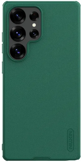 Nillkin Super Frosted Shield Samsung Galaxy S25 Ultra Hoesje Back Cover Groen afbeelding 1