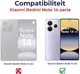 Dux Ducis Aimo Xiaomi Redmi Note 14 5G Hoesje Back Cover Zwart afbeelding 3