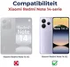 Dux Ducis Aimo Xiaomi Redmi Note 14 5G Hoesje Back Cover Zwart afbeelding 12