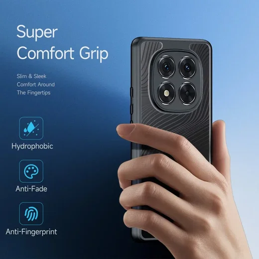 Dux Ducis Aimo Xiaomi Poco X7 / Redmi Note 14 Pro 5G Hoesje Back Cover Zwart afbeelding 5