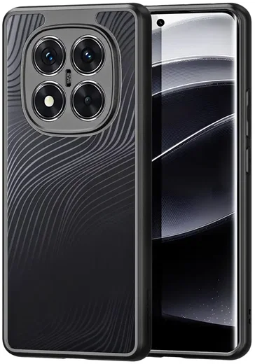 Dux Ducis Aimo Xiaomi Redmi Note 14 Pro Plus Hoesje Back Cover Zwart afbeelding 1