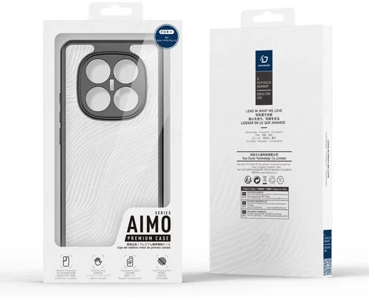 Dux Ducis Aimo Xiaomi Redmi Note 14 Pro Plus Hoesje Back Cover Zwart afbeelding 10