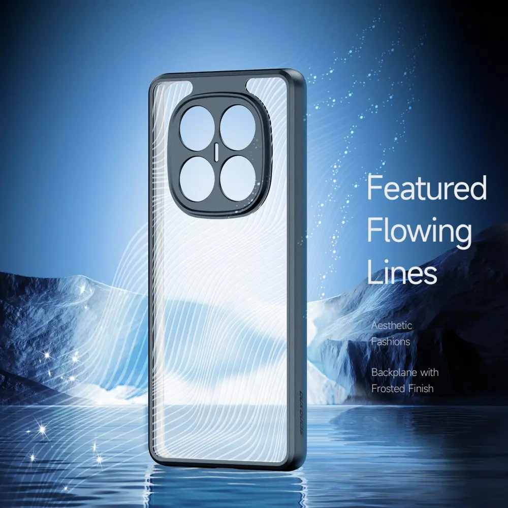 Dux Ducis Aimo Xiaomi Redmi Note 14 Pro Plus Hoesje Back Cover Zwart afbeelding 3
