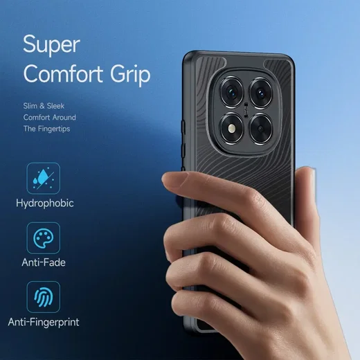 Dux Ducis Aimo Xiaomi Redmi Note 14 Pro Plus Hoesje Back Cover Zwart afbeelding 5